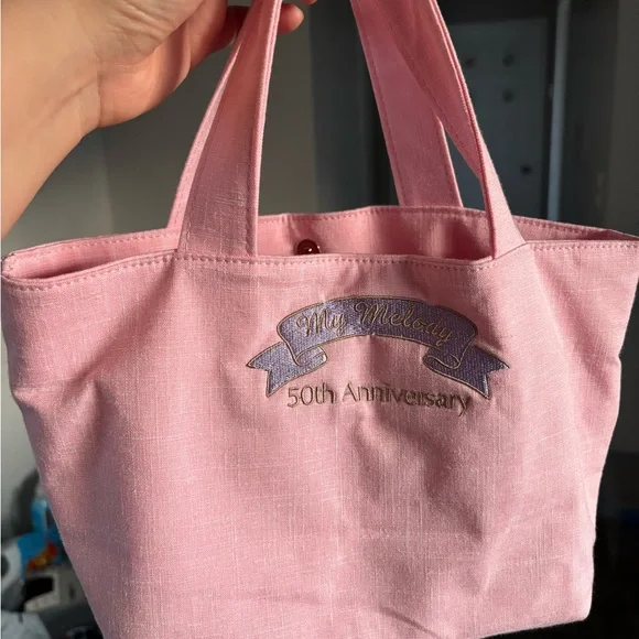 Sanrio Pink Tote Bag with My Melody Design - Picture 3 of 5